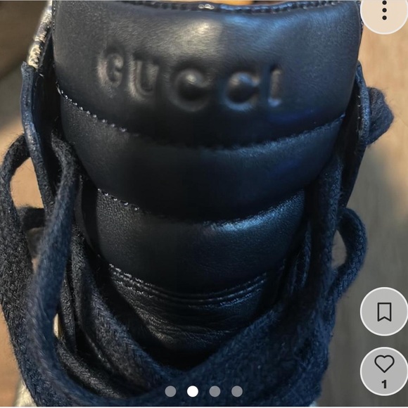Gucci high top sneakers - Picture 4 of 4